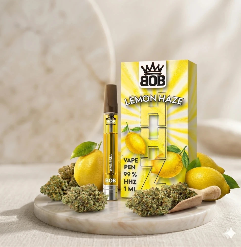BOB HHZ Vape – Lemon Haze (1 ml)