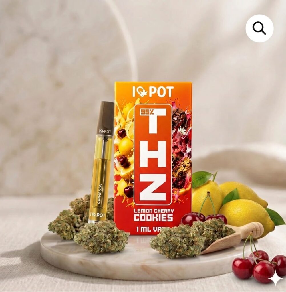 THZ VAPE  – LEMON CHERRY COOKIES (95%)